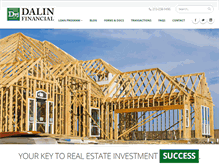 Tablet Screenshot of dalinfinancial.com